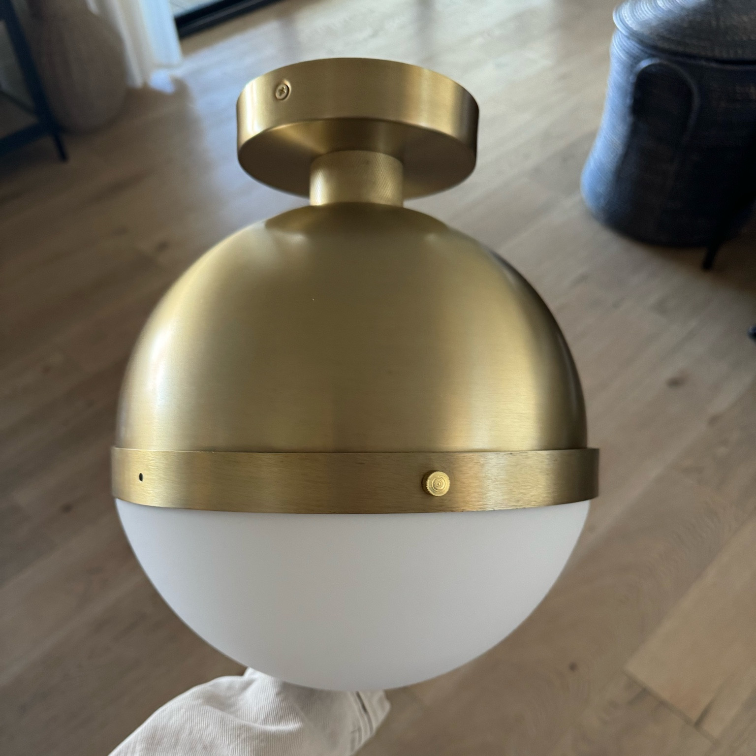 Affordable globe flush mount!

#LTKhome