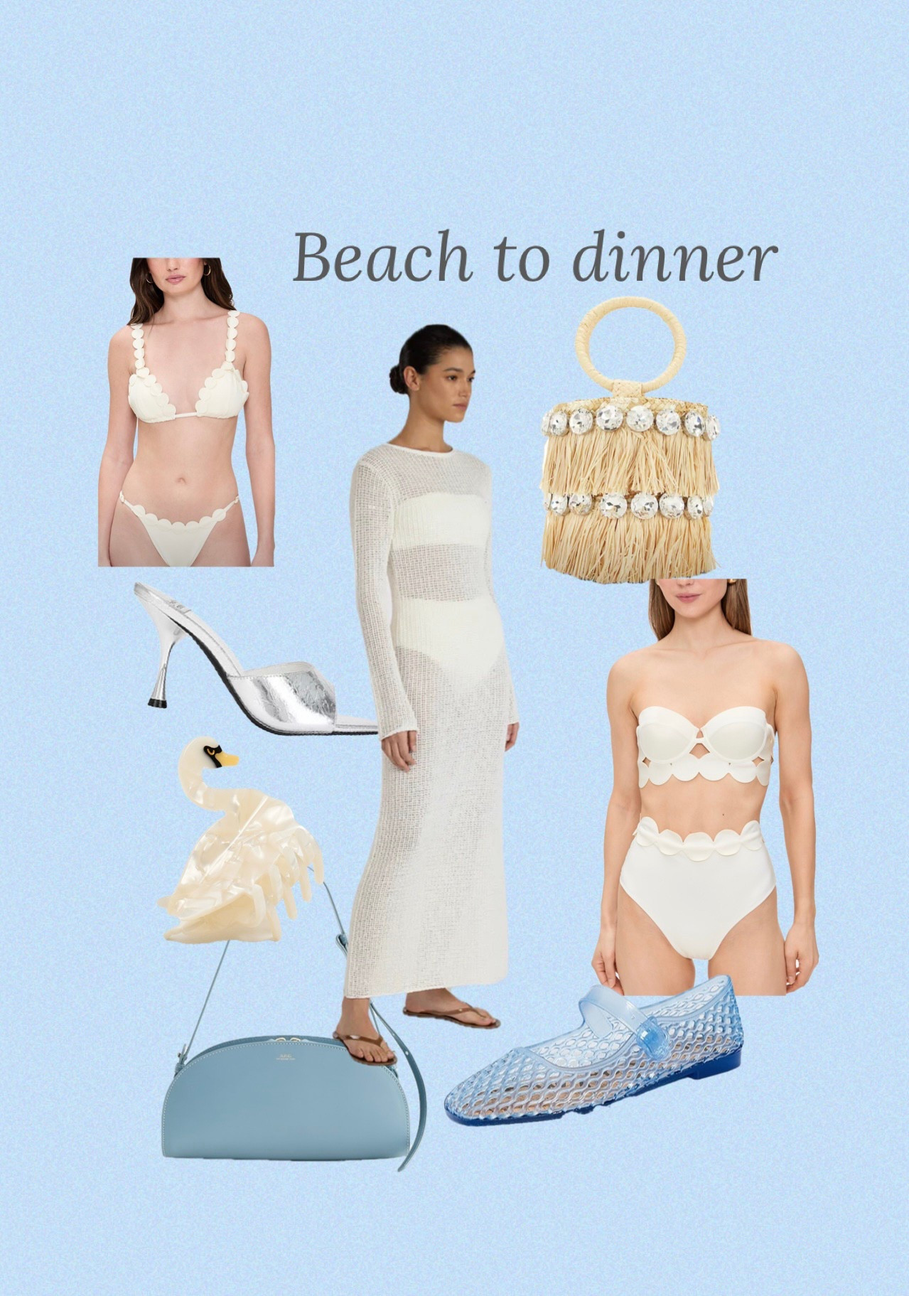 Beach to dinner 💙

#LTKSeasonal #LTKPetite #LTKOver40