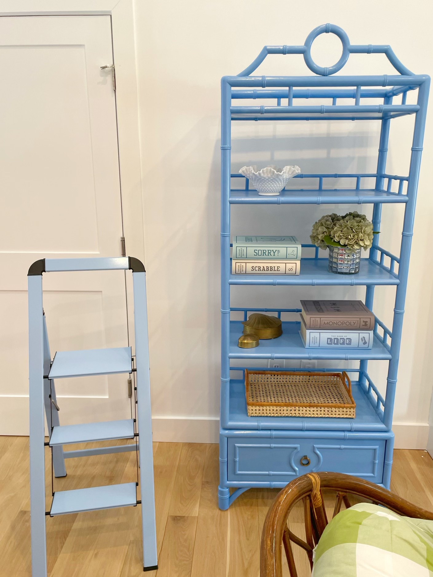 when your step ladder matches your bookshelf. 

#LTKFindsUnder50 #LTKHome #LTKFindsUnder100