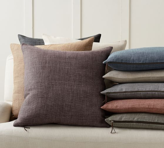 Belgian Flax Linen Pillow Covers | Pottery Barn (US)