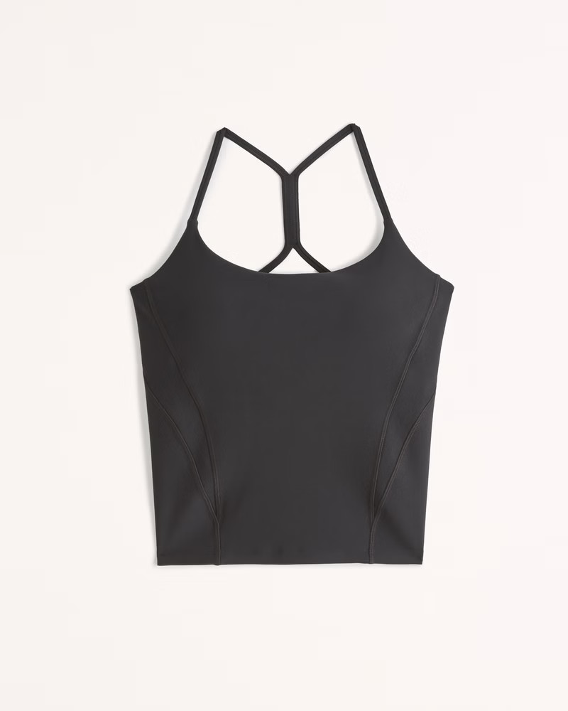 YPB sculptLUX Waist-Length Cami Slim Tank | Abercrombie & Fitch (US)