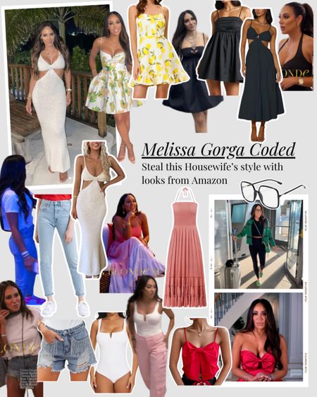 Melissa Gorga Inspired Looks from Amazon / Shop her style for less! #amazon #amazonfinds