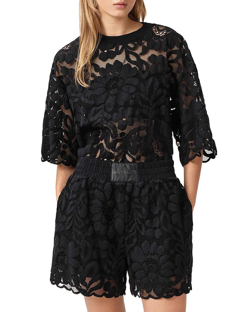 Allsaints Amelie Lace Shorts | Bloomingdale's (US)