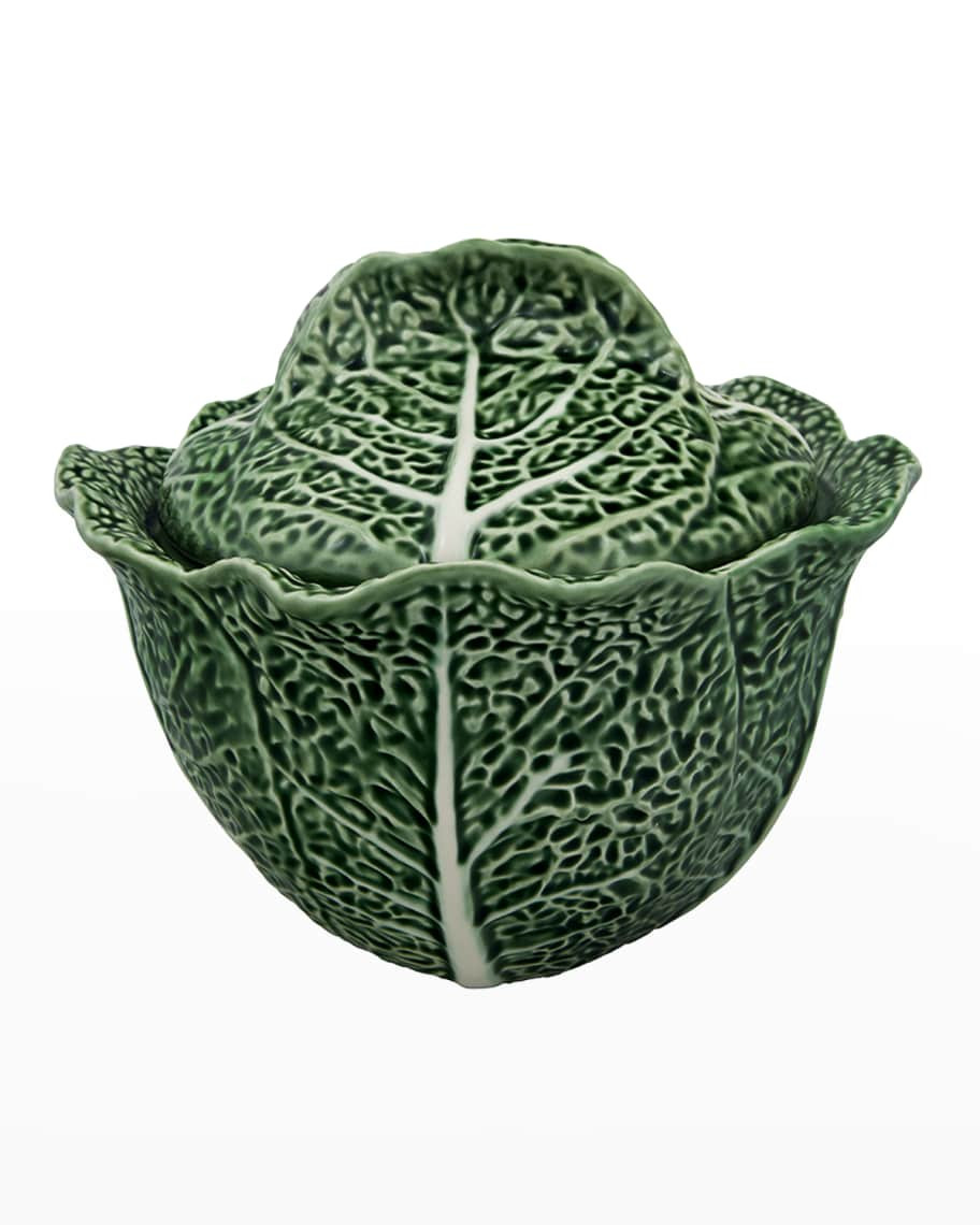 Cabbage 108 oz. Tureen, Green | Neiman Marcus