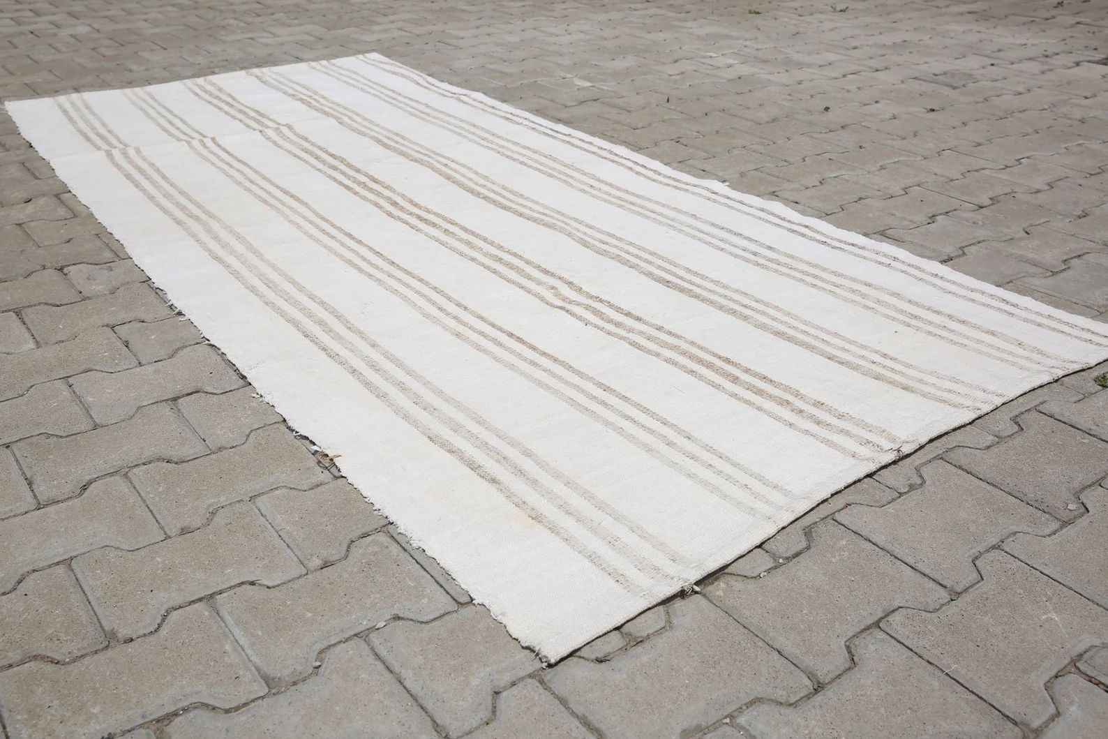 Turkish hemp rugoushak rughemp rug3'7x8'4 | Etsy | Etsy (AU)