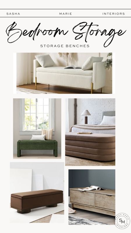 Check out benches for your bedroom that include storage! 

#LTKFamily #LTKStyleTip #LTKHome