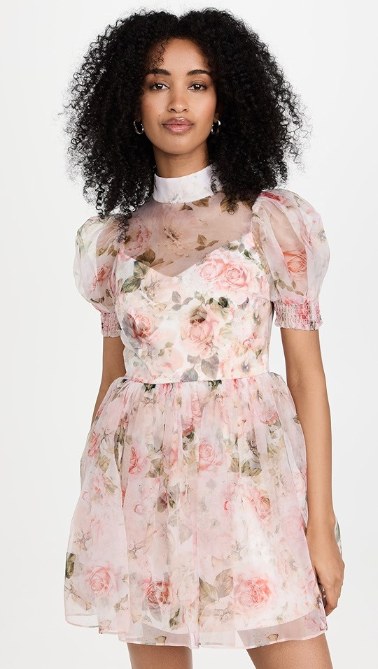 Vernita Puff Sleeve Party Dress | Shopbop