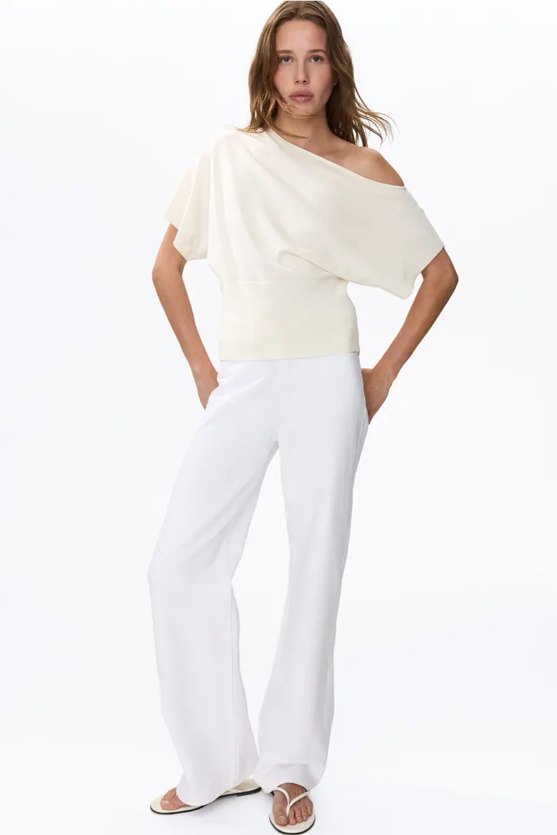 Fine-knit One-shoulder Top (Women) | Nordstrom | Nordstrom
