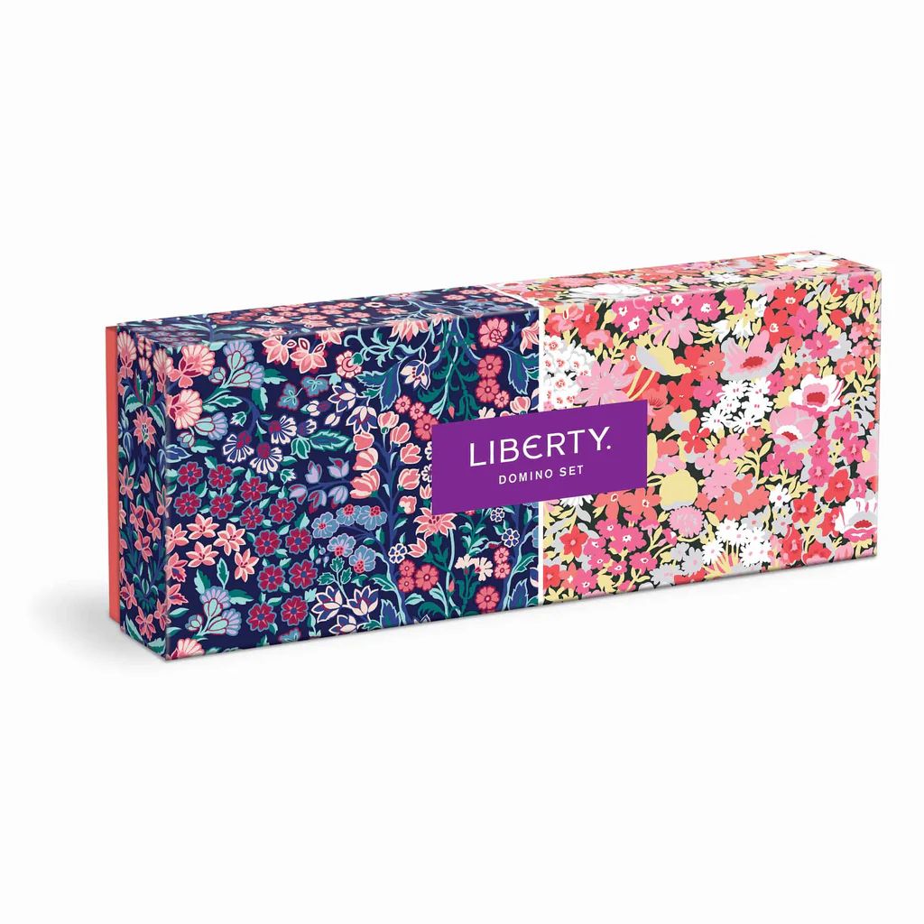 Liberty Floral Wood Domino Set | Galison