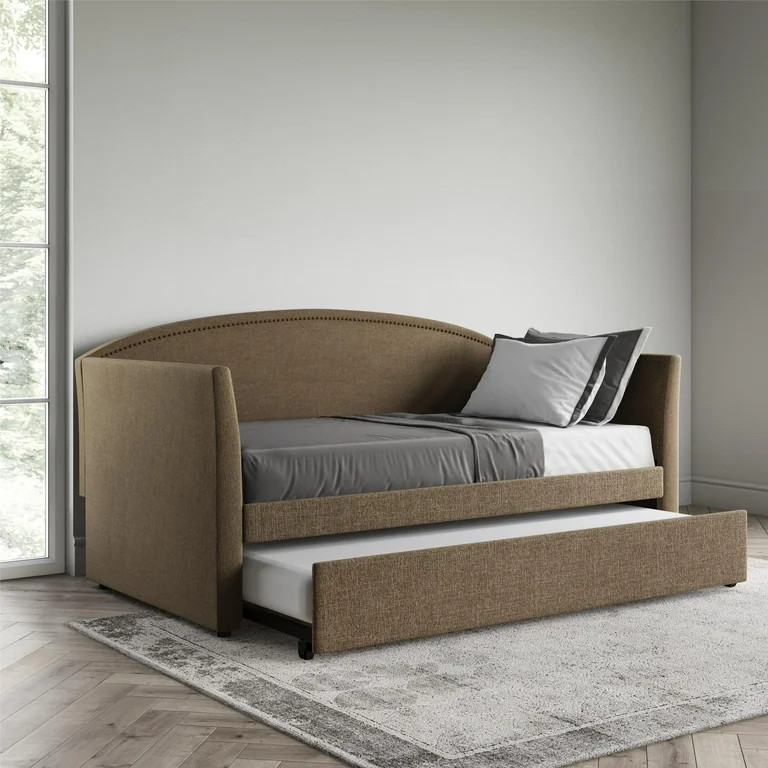 Better Homes & Gardens Grayson Daybed & Trundle, Twin Size, Oatmeal | Walmart (US)