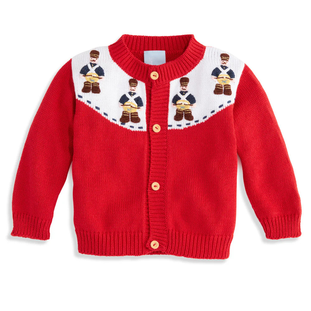 Applique Nutcracker Cardigan | bella bliss 