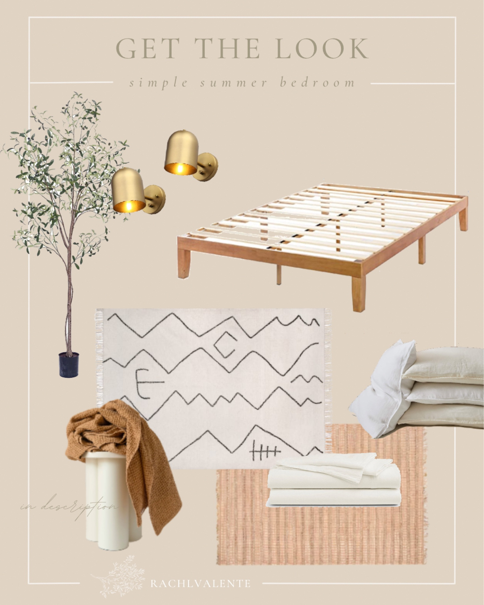 get the look for our simple summer #bedroomrefresh 🌿 kept it neutral + bright with one of my favorite old rugs and added some warmth + texture with my beloved April Notes waffle throw in Almond. btw, this cream, graphic design rug is 80% off right now!! run, don’t walk 👀 #primarybedroom #bedroommakeover 

#LTKhome #LTKstyletip #LTKsalealert