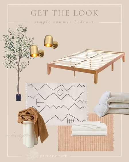 get the look for our simple summer #bedroomrefresh 🌿 kept it neutral + bright with one of my favorite old rugs and added some warmth + texture with my beloved April Notes waffle throw in Almond. btw, this cream, graphic design rug is 80% off right now!! run, don’t walk 👀 #primarybedroom #bedroommakeover 

#LTKhome #LTKstyletip #LTKsalealert