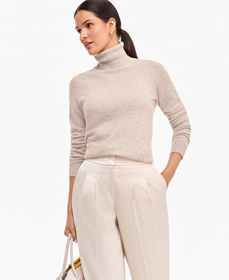 Women's 100% Cashmere Turtleneck Sweater | Macy's
