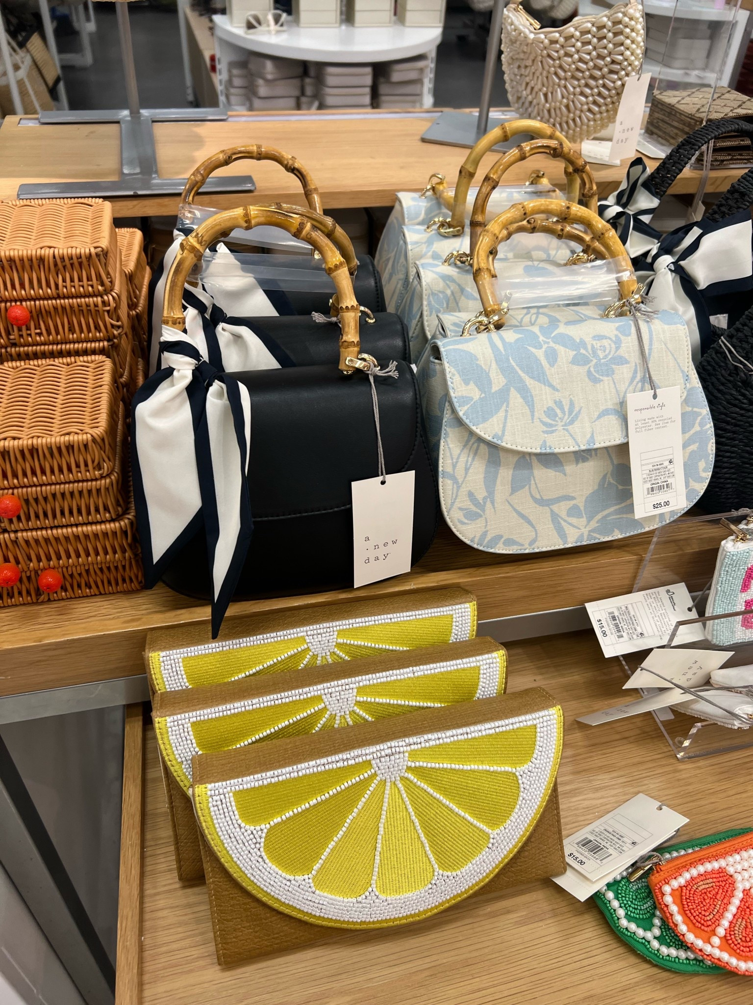 Bamboo and florals are a winning combo this season! 🌸🎋 Upgrade your spring wardrobe with these chic accessories. #SpringFashion #OOTD #EasterOutfit #SpringStyle

#LTKFindsUnder50 #LTKItBag #LTKStyleTip