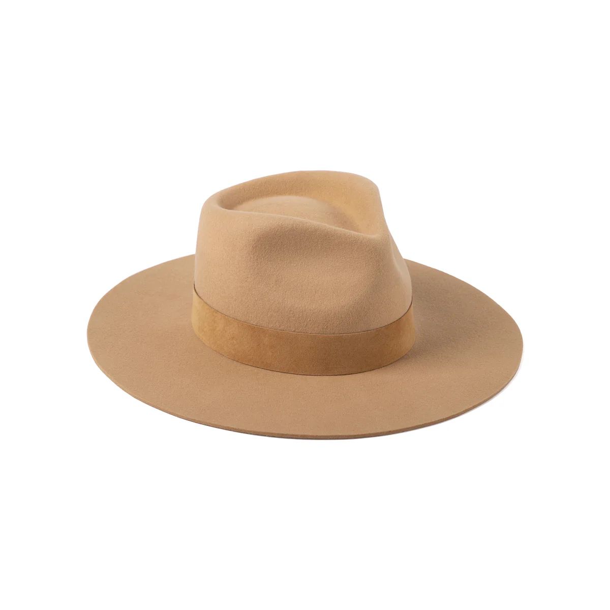 The Mirage Wool Felt Fedora Hat in Brown - Lack of Color US | Lack of Color