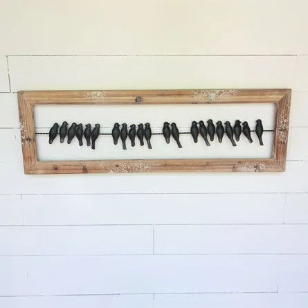 Birds on a Wire Wall Décor | Wayfair North America