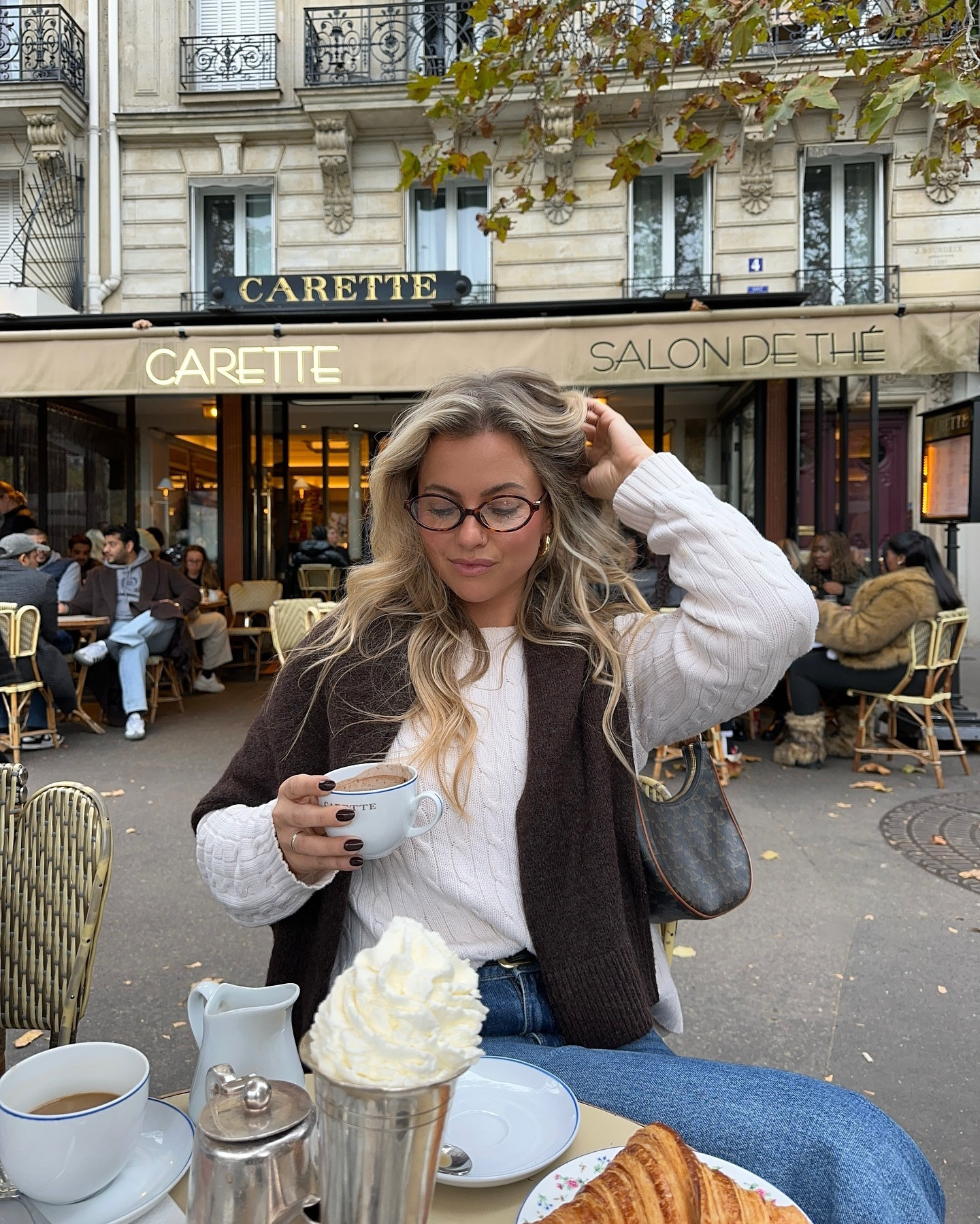 café & croissants ☕️🥐☁️

these jeans are the BEST & under $100!! 

#LTKFindsUnder100 #LTKStyleTip #LTKCyberWeek