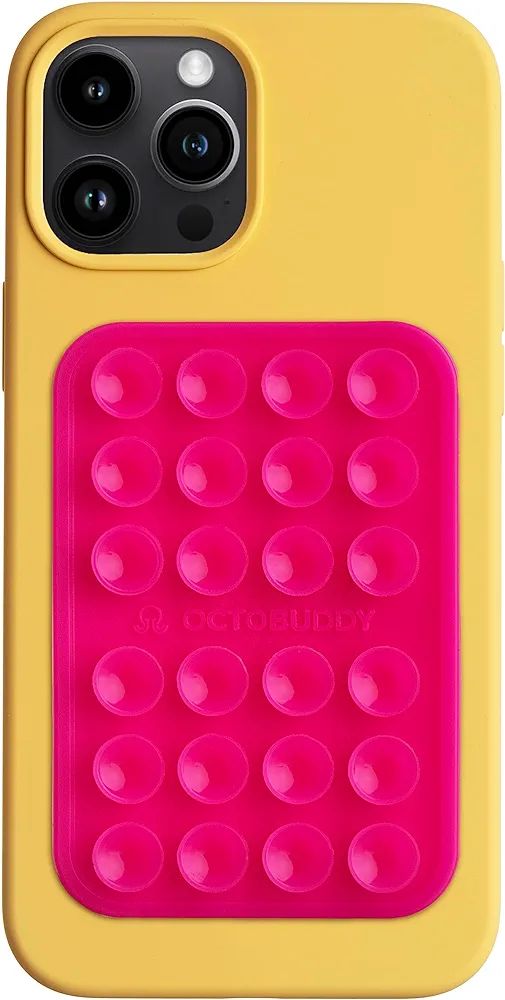 OCTOBUDDY MAX || Silicone Suction Phone Case Adhesive Mount || Compatible with iPhone and Android... | Amazon (US)