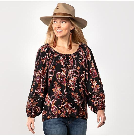 Paisley Whisper Top | Rod's Western Palace/ Country Grace