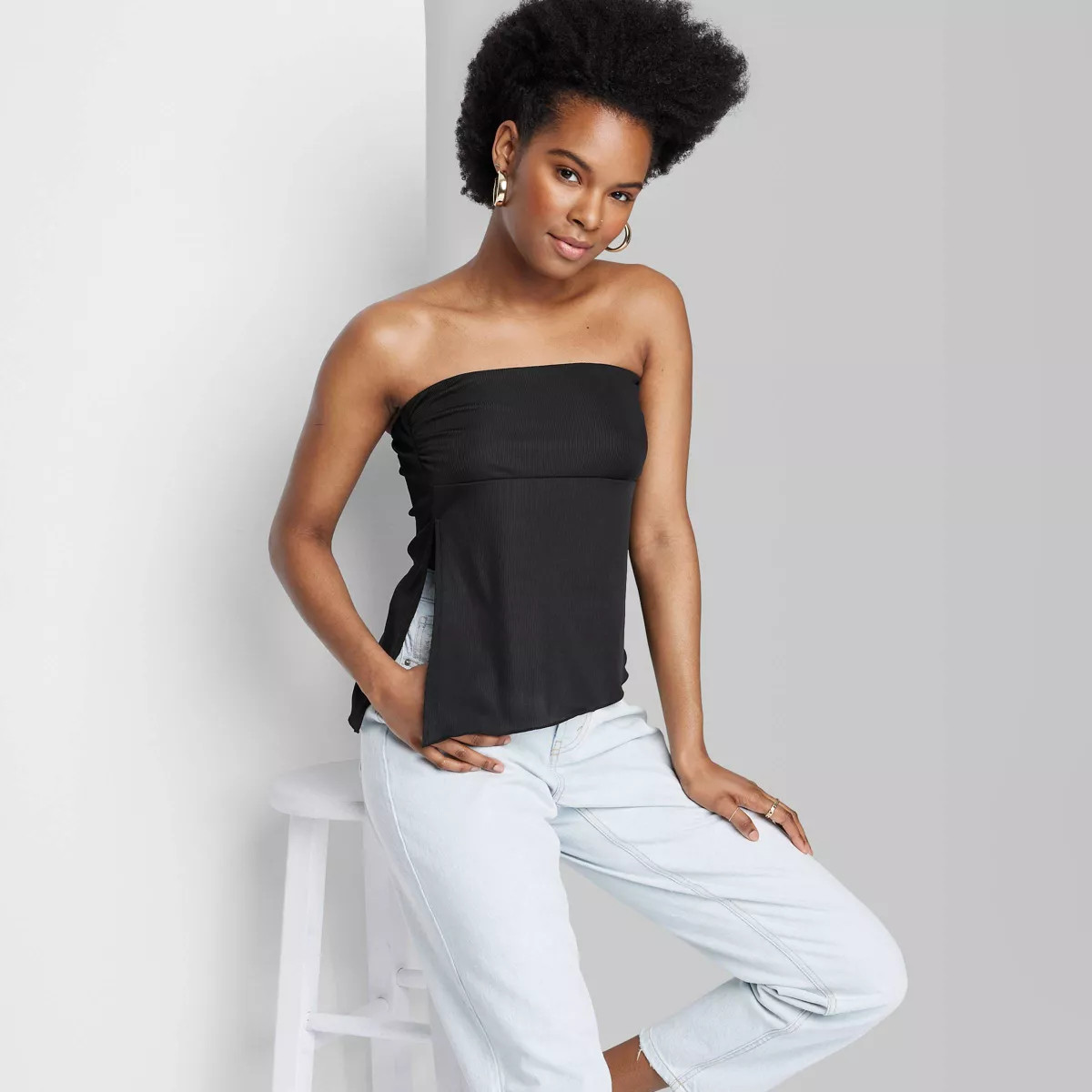 Women's Handkerchief Tube Top - Wild Fable™ | Target