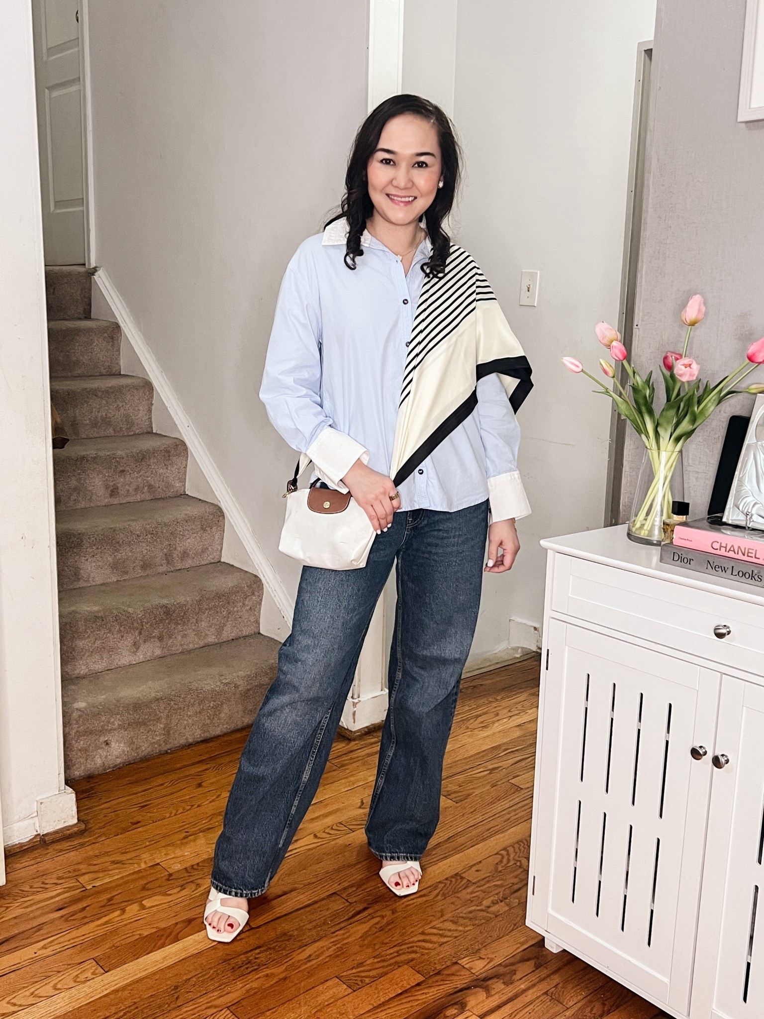 Using scarf as a bag strap

#LTKootd