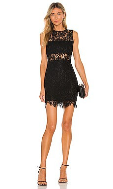 superdown Suri Sleeveless Mini Dress in Black from Revolve.com | Revolve Clothing (Global)