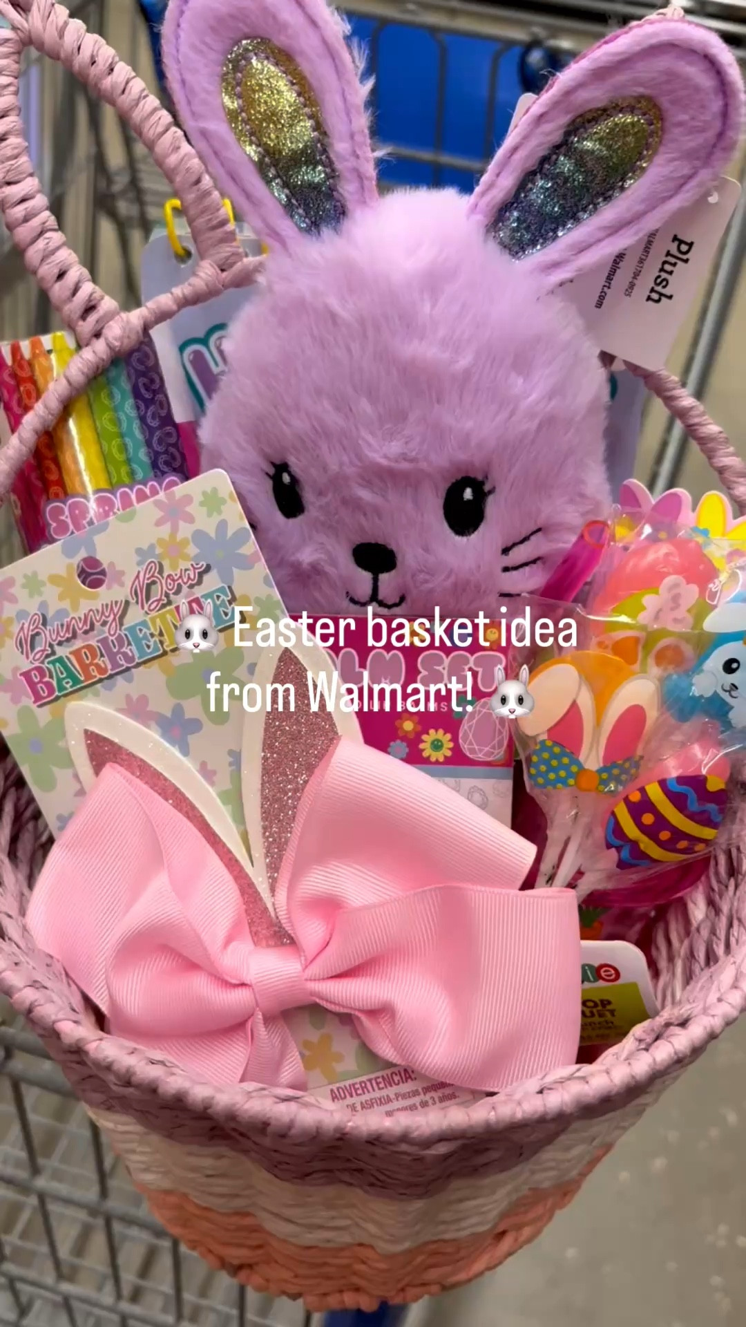 Easter basket idea from Walmart! 

#LTKKids #LTKSeasonal #LTKvlog