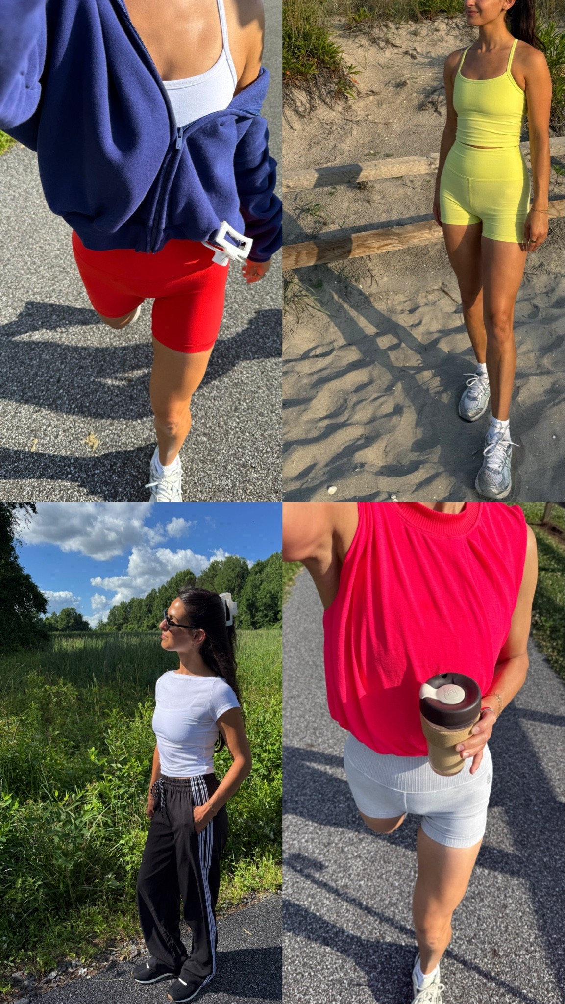 a week of summer walks & everything I wore!
