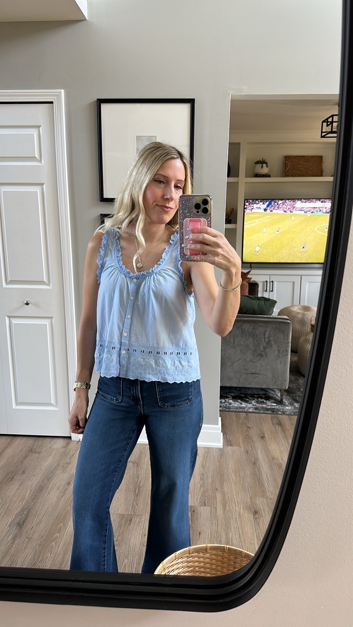 This Madewell top is sold out…but I linked similar ones! 

#LTKxMadewell #LTKStyleTip #LTKFindsUnder50