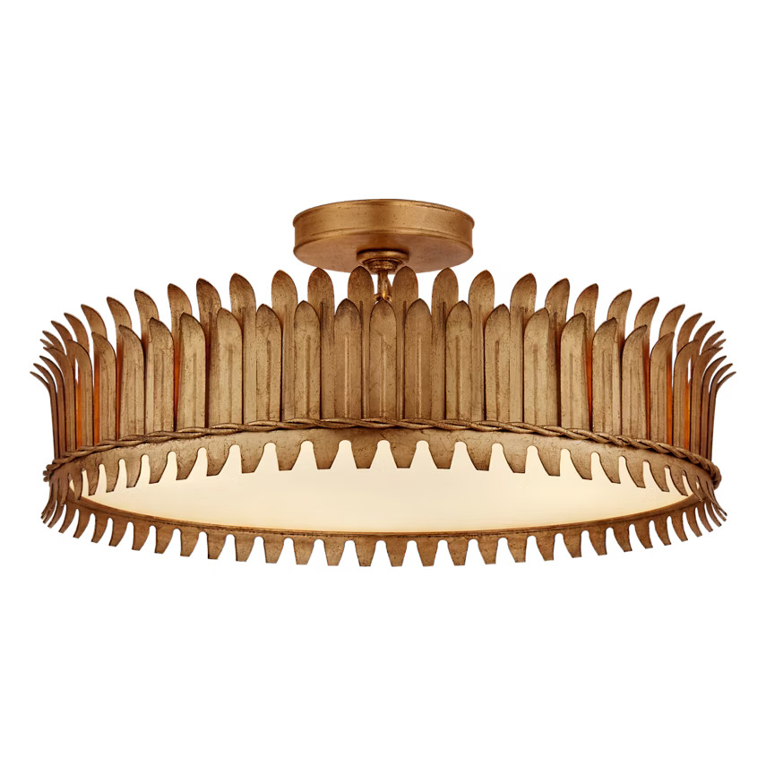 Leslie 21" Semi-Flush | Visual Comfort