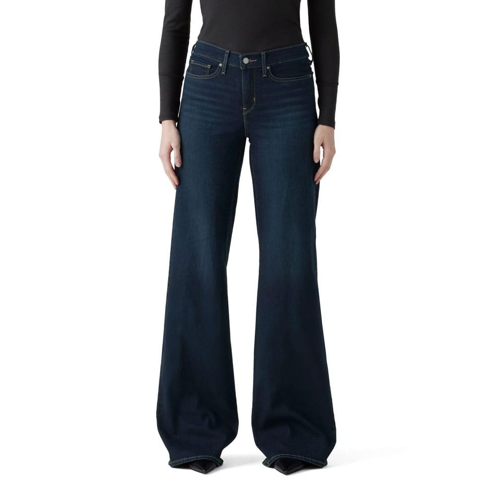 Levi's Womens 318 Shaping Wide-Leg Jeans (Also Available in Plus) | Amazon (US)