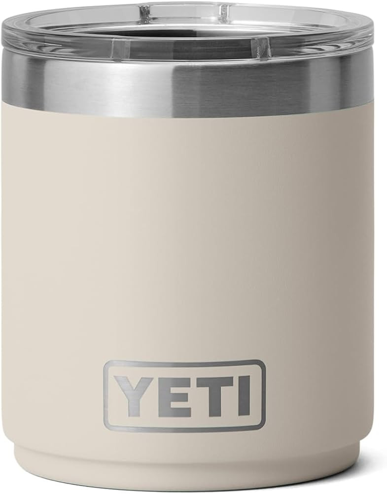 YETI Rambler 10 oz Stackable Lowball 2.0, Vacuum Insulated, Stainless Steel with MagSlider Lid, C... | Amazon (US)