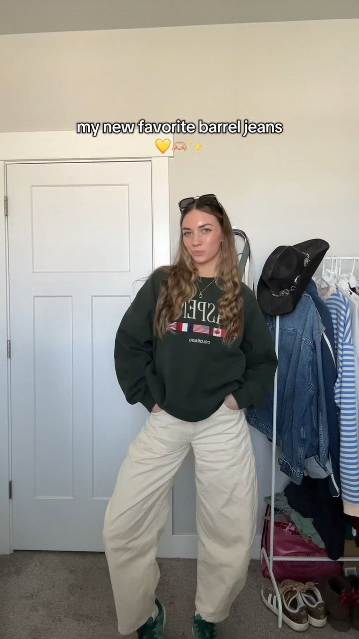 jeans from asos- size 25
crewneck- brandy

#LTKU #LTKSeasonal #LTKOver40