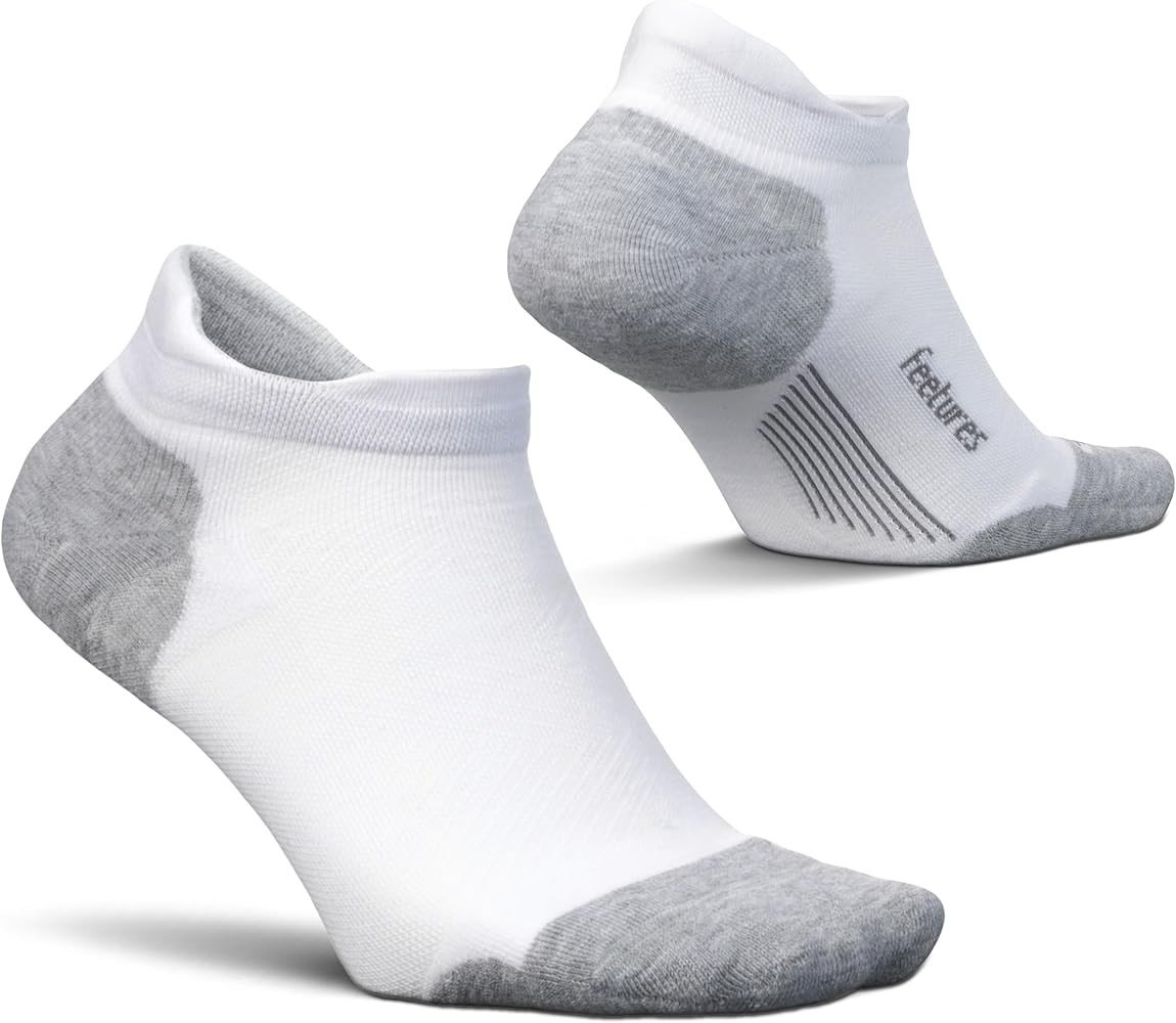 Feetures Elite Max Cushion No Show Tab Ankle Socks - Sport Sock with Targeted Compression - (1 Pa... | Amazon (US)