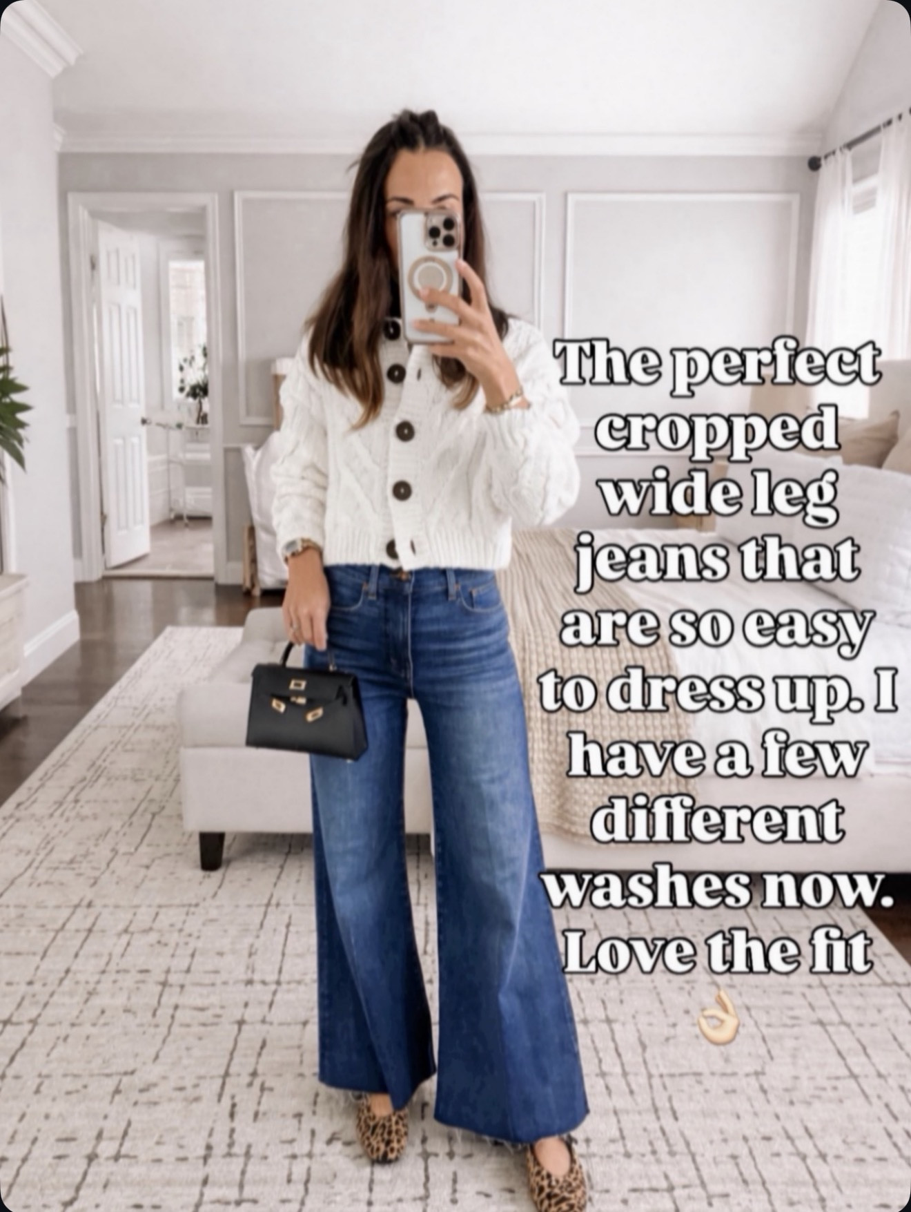 The easiest cropped wide leg jeans to dress up or down — I own multiple for a reason 👏🔗⬇️

#LTKSeasonal #LTKmomlife #LTKOver40