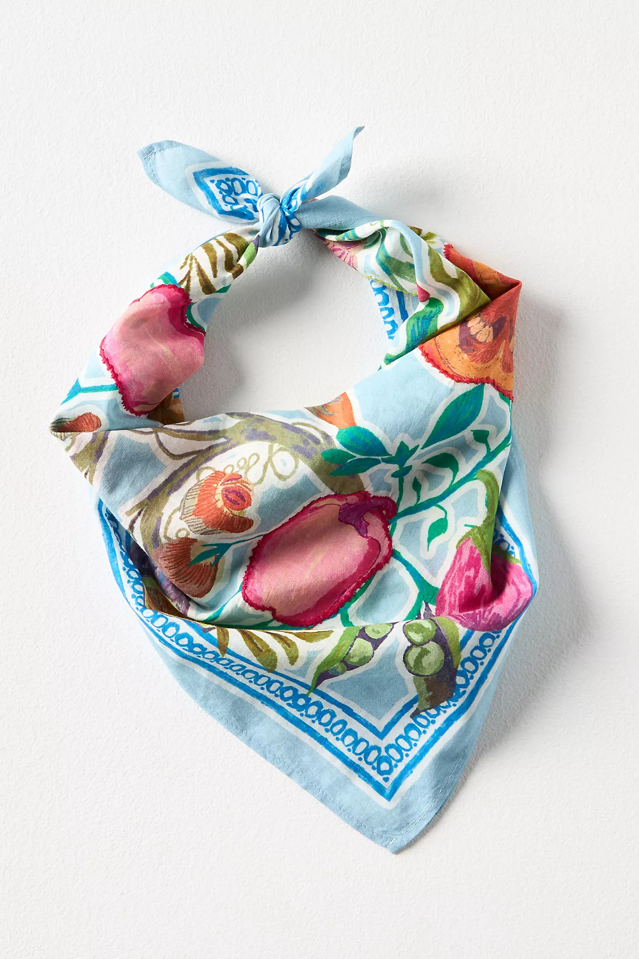 Vismaya Embroidered Vegetable Scarf | Anthropologie (US)