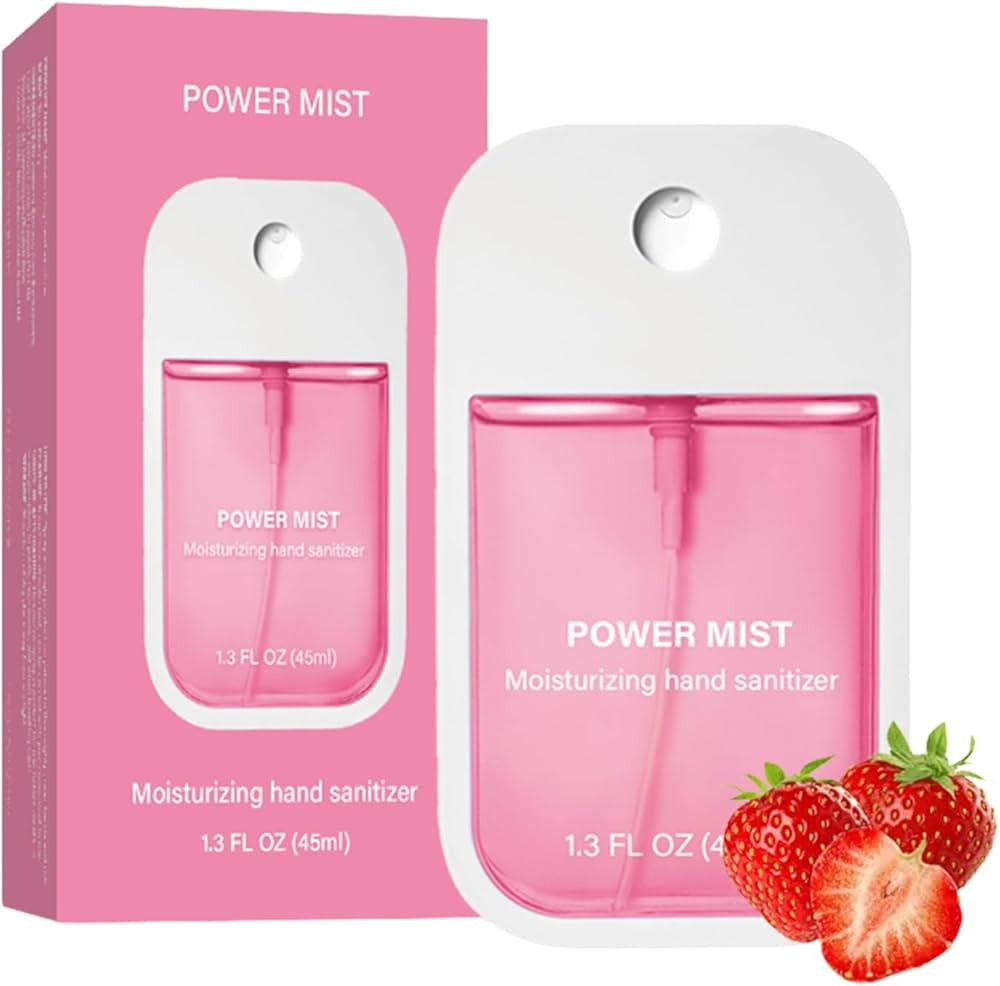 Power Mist Hydrating Hand Sanitizer Spray, Portable Travel-Size Hand Sanitizer Spray, 500-Sprays ... | Amazon (US)