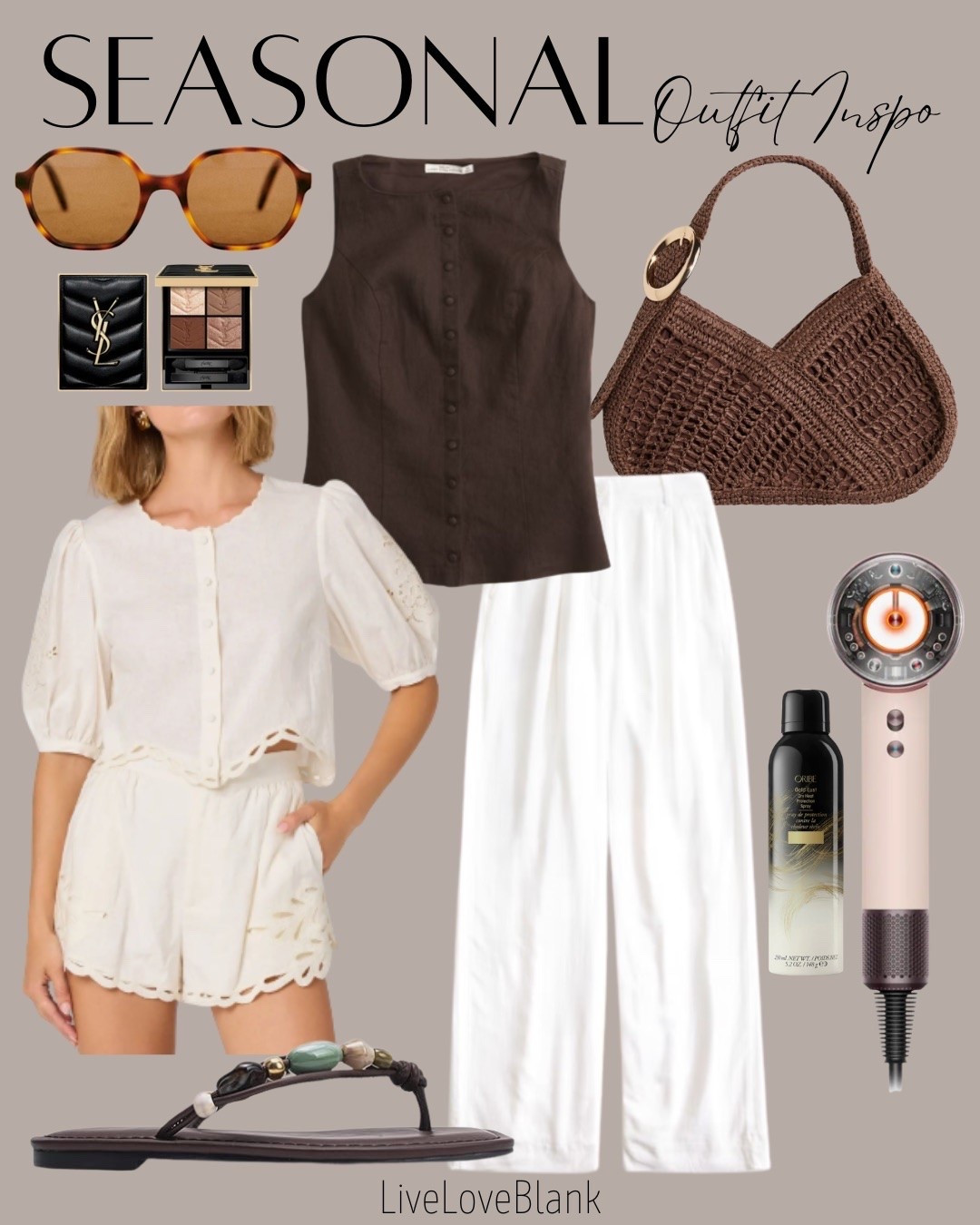 Seasonal outfits for her
Vacation outfits for her 
Summer style 
Summer set

#LTKOver40 #LTKootd #LTKTravel