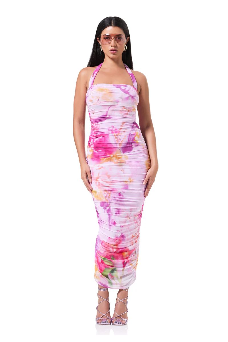 Indina Dress - Floral Portrait | ShopAFRM