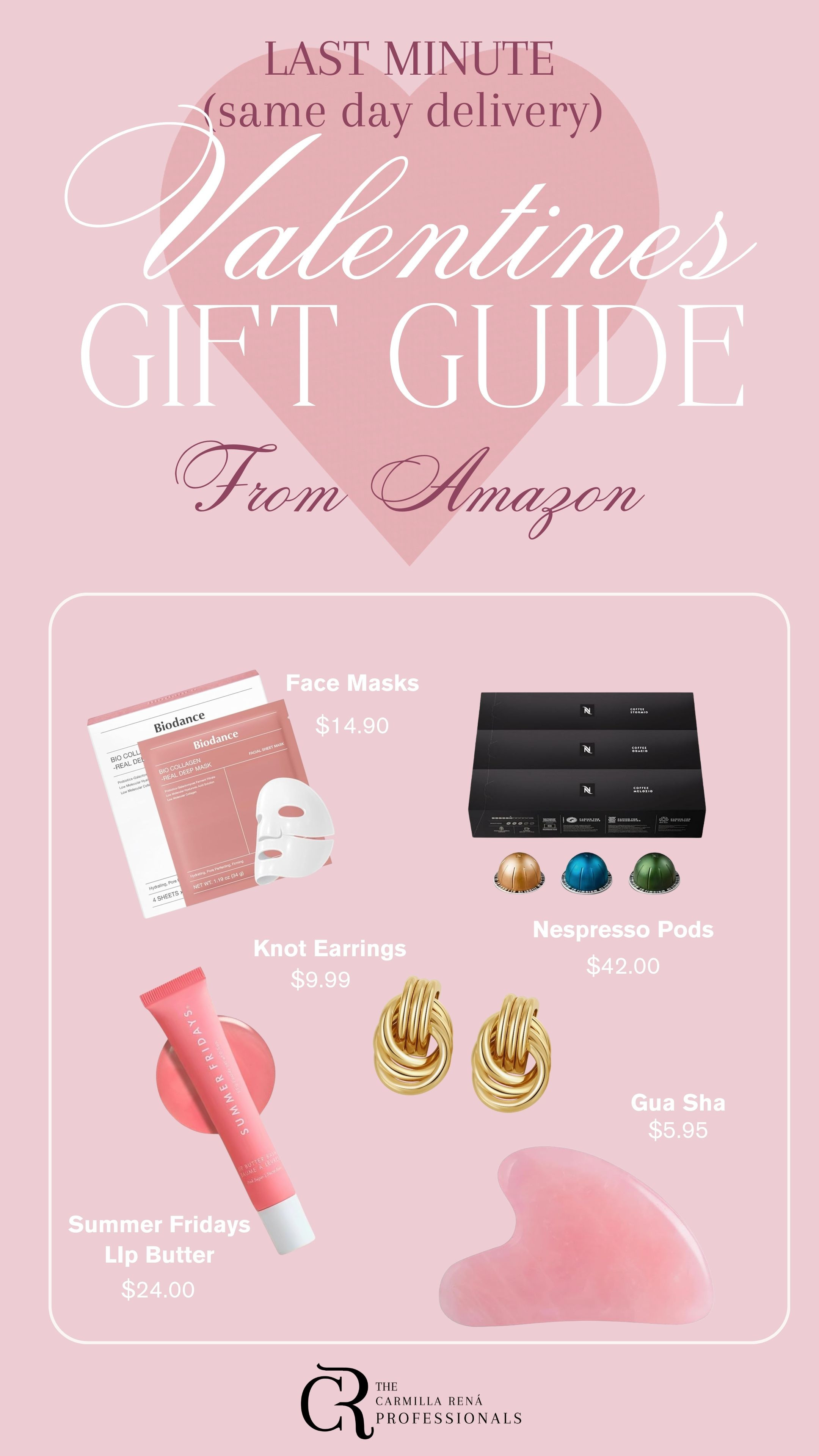 If Valentine’s Day snuck up on you… you’re not alone 😂

I pulled together a few cute last-minute finds you can still get with same-day Amazon delivery (aka crisis averted).

Gifts for her, him, friends, or yourself because you deserve one too 💕
 

 #LTKValentine #LTKgrwm #LTKootd