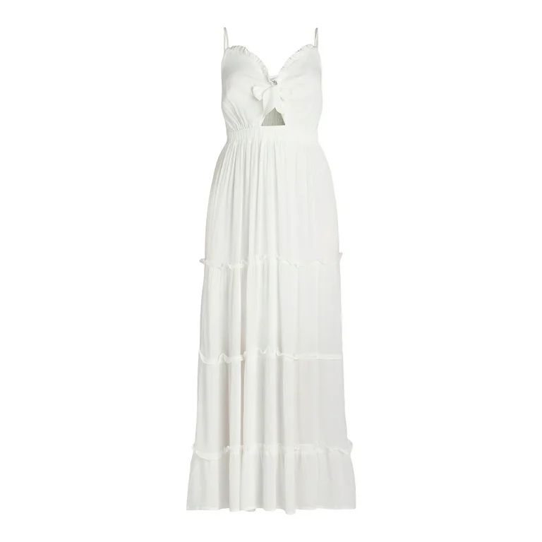 Liv & Lottie Women’s Cut Out Sleeveless Maxi Dress, Sizes S-XL | Walmart (US)