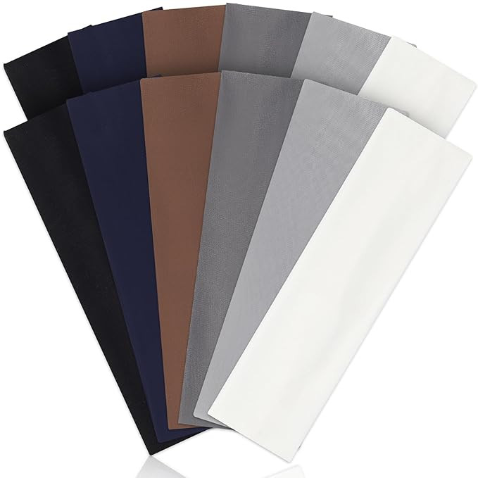 12 Pack Headbands for Women, Elastic Soft Hair Bands for Workout, Yoga, Running, Fitness | Amazon (US)
