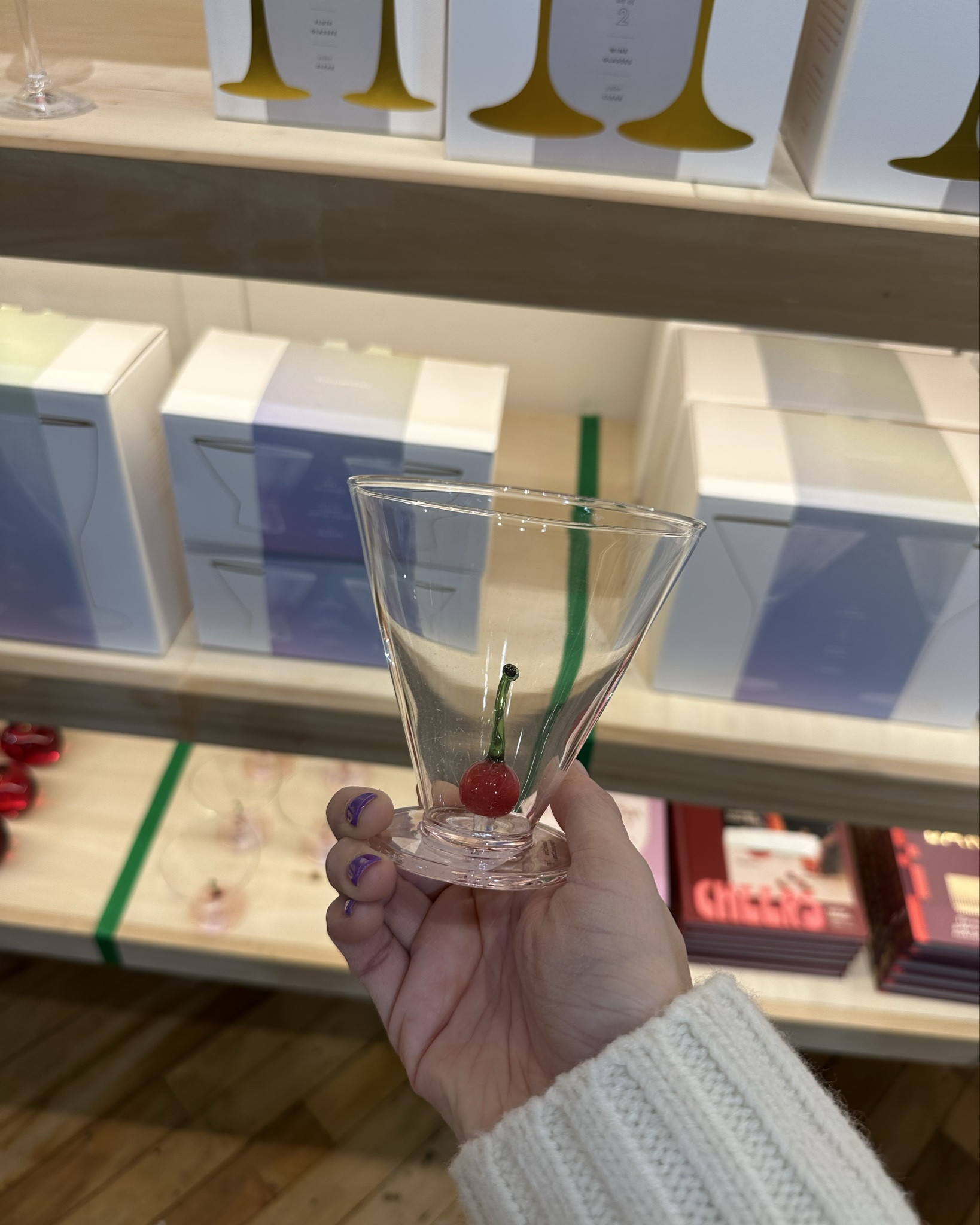 Love this stemless cherry martini glass! So cute! Only $16!

#LTKHome