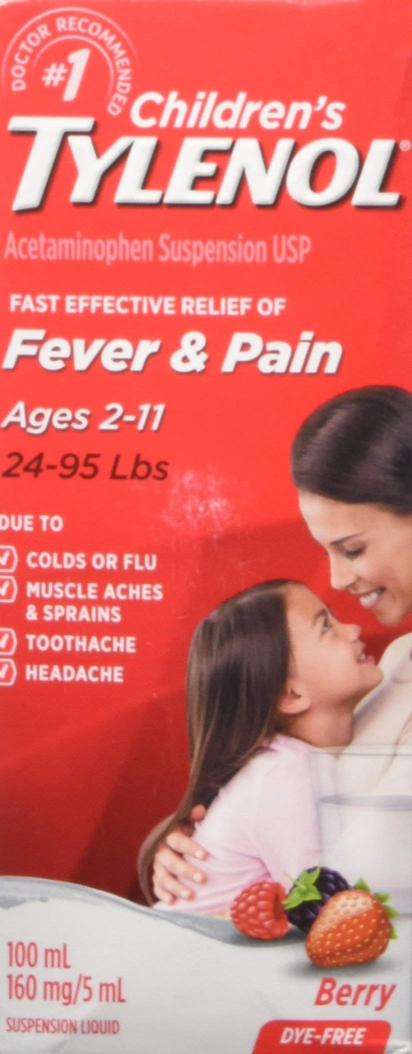 Tylenol Children's Liquid for Fever and Pain Relief | Amazon (CA)