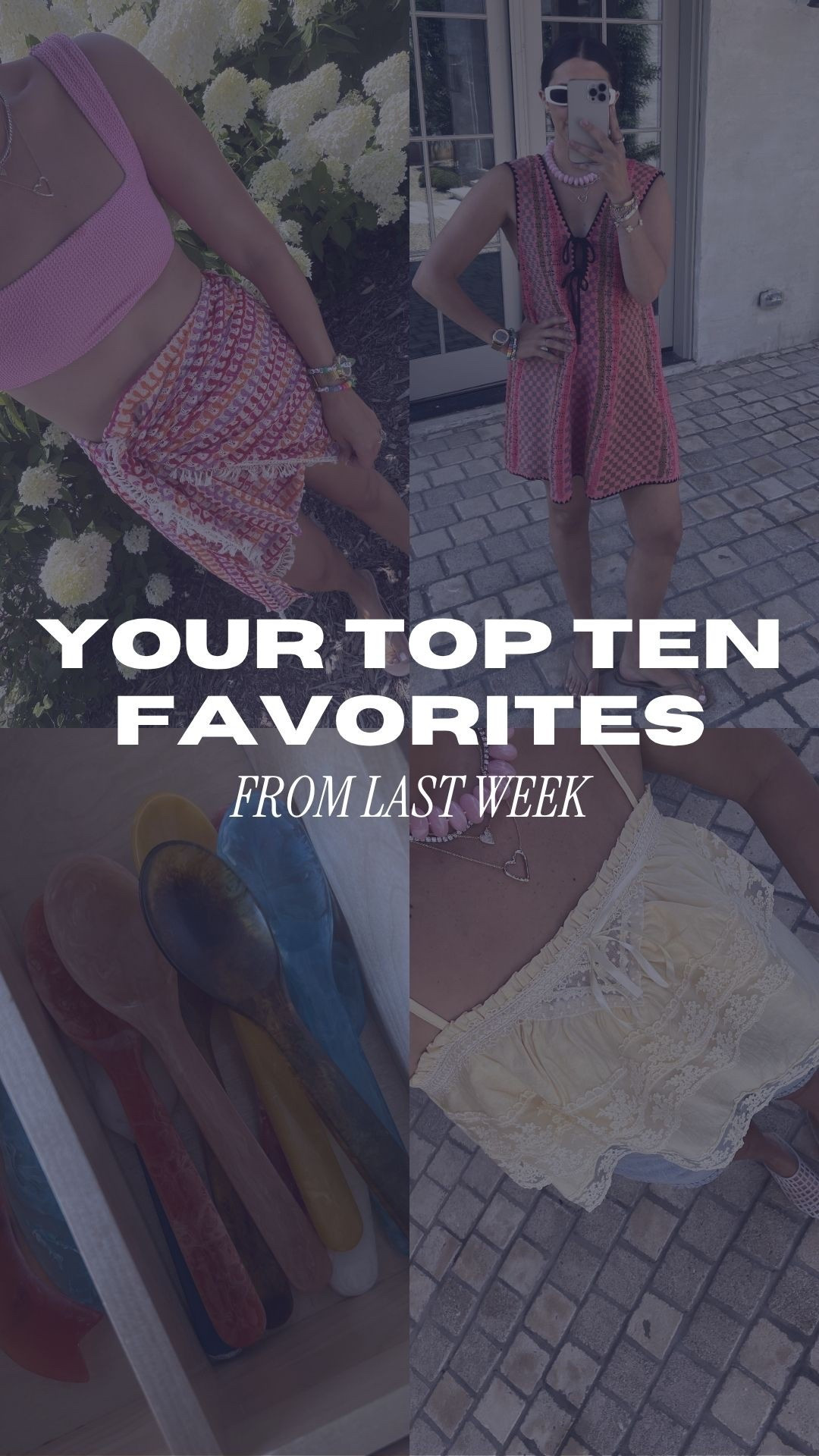 Top ten from last week💗

Dressupbuttercup.com #dressupbuttercup #dederaad

#LTKootd