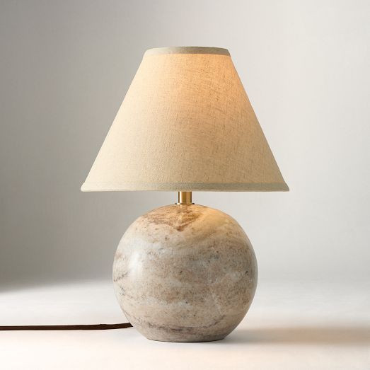 Perry Marble Table Lamp (15.5") | West Elm (US)