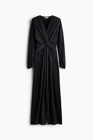 H & M - Glittery Jumpsuit - Black | H&M (US + CA)
