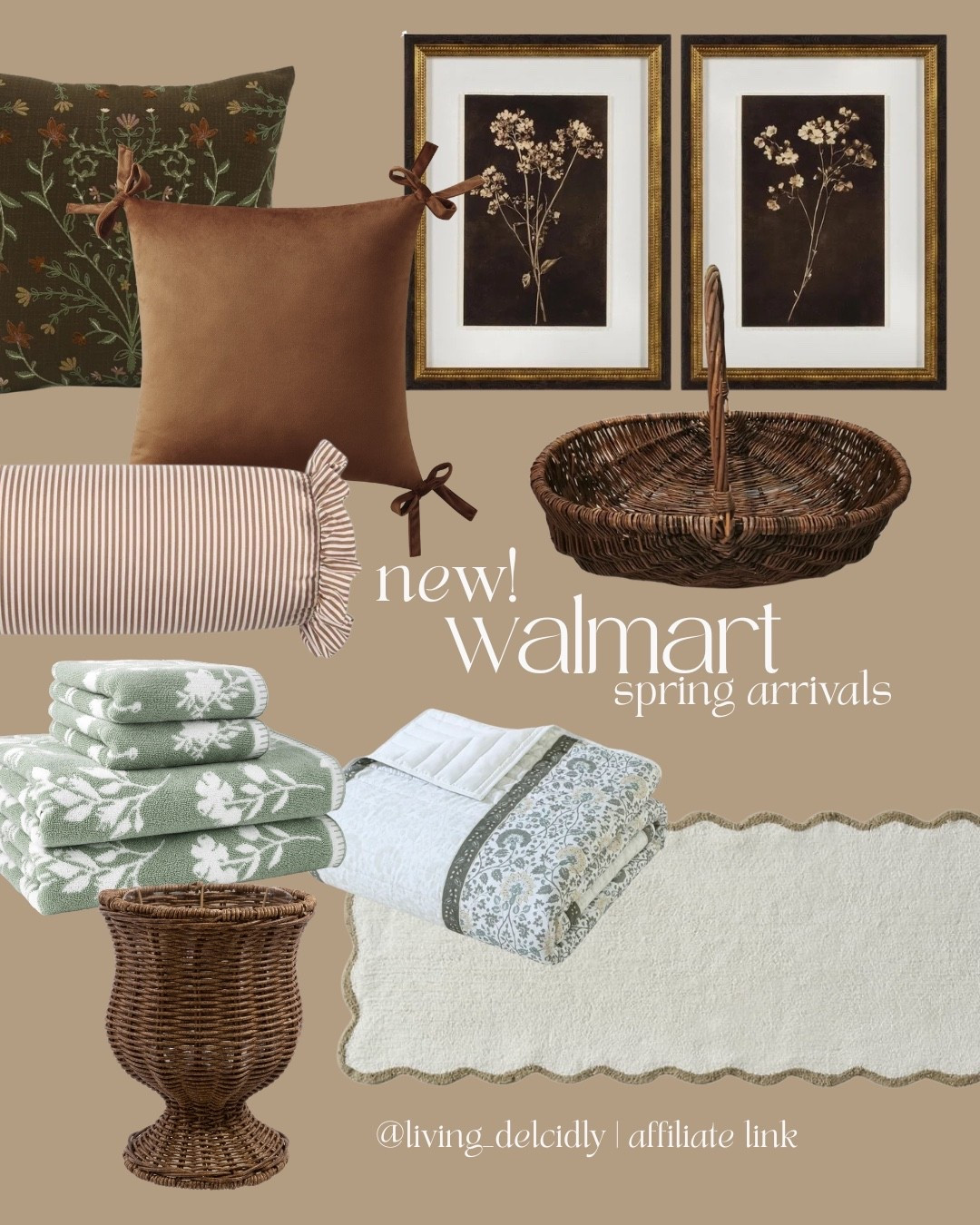 New spring arrivals at Walmart! These are all too good! 😍

Spring Decor | Home Decor | Spring Bedding | Bathroom | Bedroom Refresh | Spring Pillows | Walmart Finds

#LTKSeasonal #LTKHome
