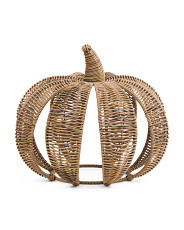 Outdoor Safe Wicker Pumpkin | TJ Maxx